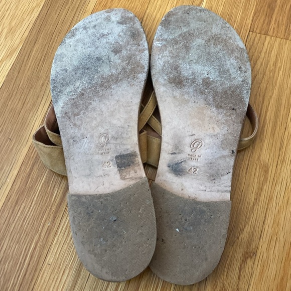 M. Gemi Women’s Yellow Sandals Size 42 - Picture 5 of 7